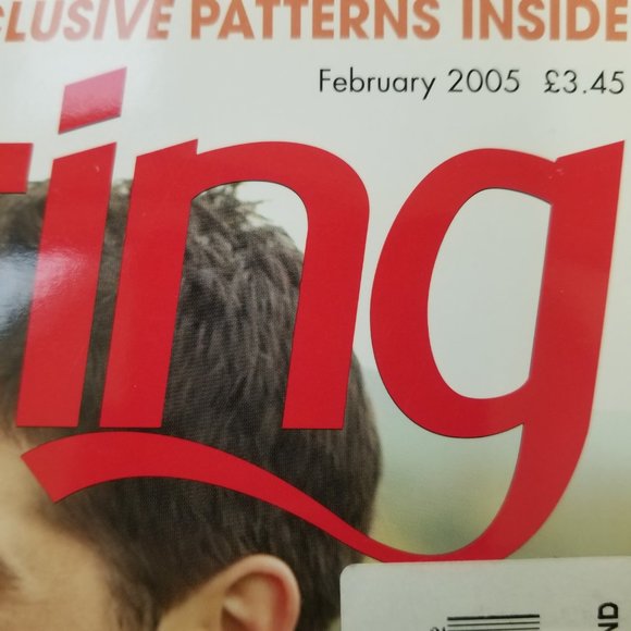 Rare, Collectible UK Knitting Magazine Special Valentine's day Issue February 05 - Picture 2 of 5